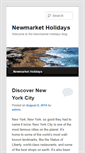 Mobile Screenshot of newmarketholidays.com